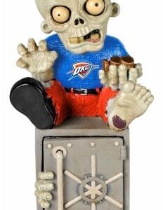 Oklahoma City Thunder Zombie Figurine - On Logo CO