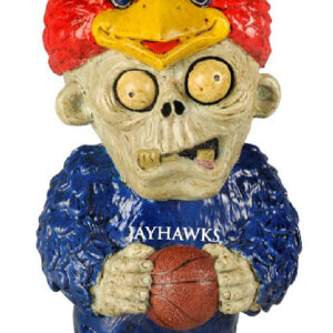 Kansas Jayhawks Zombie Figurine - Thematic w/Football CO