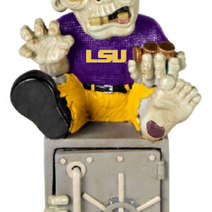 LSU Tigers Zombie Figurine Bank CO