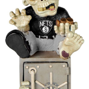 Brooklyn Nets Zombie Figurine Bank  CO