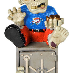 Oklahoma City Thunder Zombie Figurine Bank CO