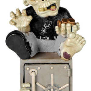 San Antonio Spurs Zombie Figurine Bank CO