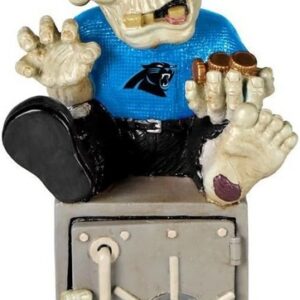 Carolina Panthers Zombie Figurine Bank