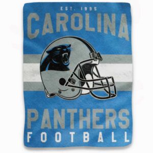 Carolina Panthers Blanket 50x60 Fleece Singular Design