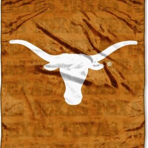 Texas Longhorns Blanket 46x60 Micro Raschel Grunge Style