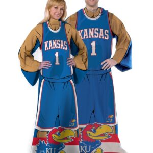 Kansas Jayhawks Blanket 48x71 Comfy Throw Player Design