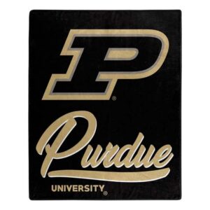 Purdue Boilermakers Blanket 50x60 Raschel Signature Design
