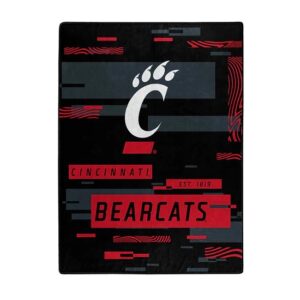 Cincinnati Bearcats Blanket 60x80 Raschel Digitize Design