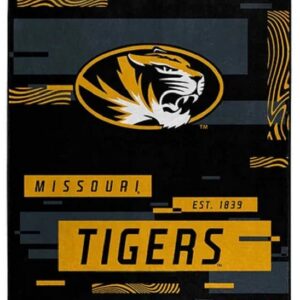 Missouri Tigers Blanket 60x80 Raschel Digitize Design