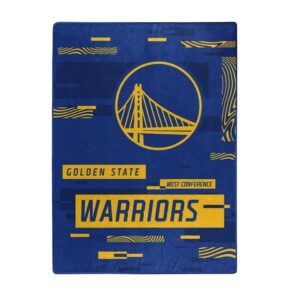 Golden State Warriors Blanket 60x80 Raschel Digitize Design