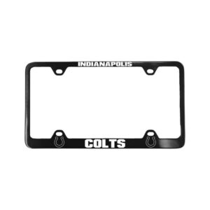 Indianapolis Colts License Plate Frame Laser Cut Blue