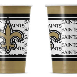 New Orleans Saints Disposable Paper Cups
