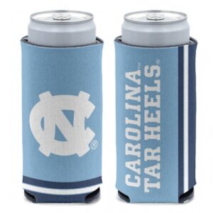 North Carolina Tar Heels Can Cooler Slim Can Design