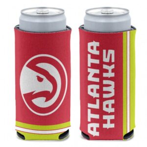 Atlanta Hawks Can Cooler Slim Can Design
