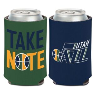 Utah Jazz Can Cooler Slim Can Design