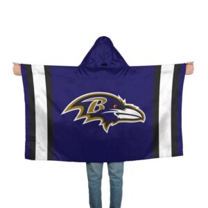 Baltimore Ravens Hoodie Flag