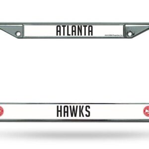 Atlanta Hawks License Plate Frame Chrome