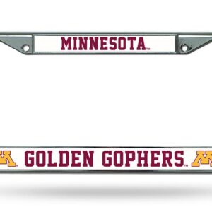 Minnesota Golden Gophers License Plate Frame Chrome