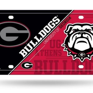 Georgia Bulldogs License Plate Metal