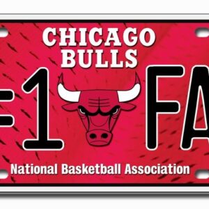 Chicago Bulls License Plate #1 Fan