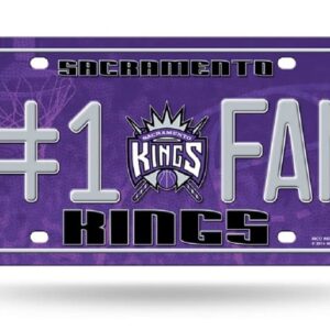 Sacramento Kings License Plate - #1 Fan