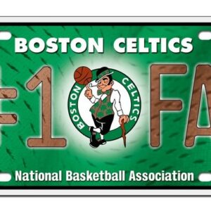 Boston Celtics License Plate #1 Fan