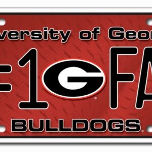Georgia Bulldogs License Plate #1 Fan