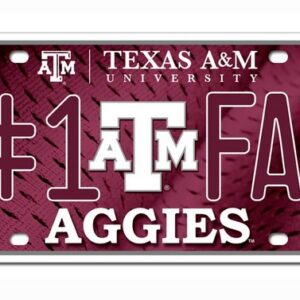Texas A&M Aggies License Plate #1 Fan