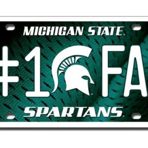 Michigan State Spartans License Plate #1 Fan