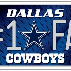 Dallas Cowboys License Plate #1 Fan