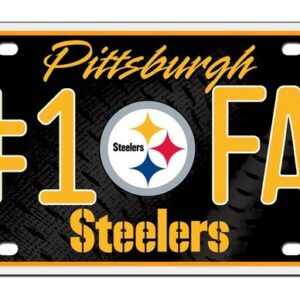 Pittsburgh Steelers License Plate #1 Fan