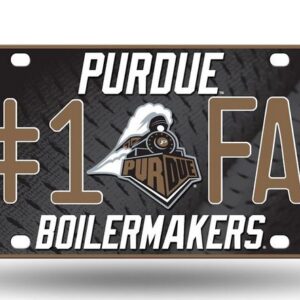 Purdue Boilermakers License Plate - #1 Fan