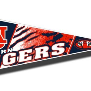 Auburn Tigers Pennant 12x30 Carded Rico