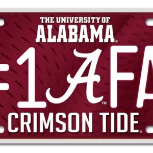 Alabama Crimson Tide License Plate #1 Fan