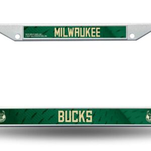 Milwaukee Bucks License Plate Frame Plastic