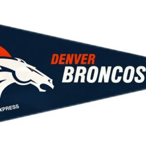 Denver Broncos Pennant Set Mini 8 Piece