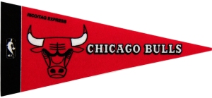 Chicago Bulls Pennant Set Mini 8 Piece
