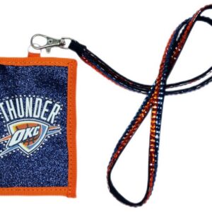 Oklahoma City Thunder Wallet Beaded Lanyard Style
