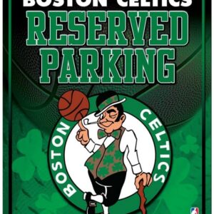 Boston Celtics Sign Metal Parking
