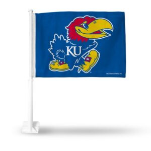 Kansas Jayhawks Flag Car