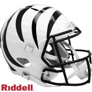 Cincinnati Bengals Helmet Riddell Replica Full Size Speed Style On-Field Alternate