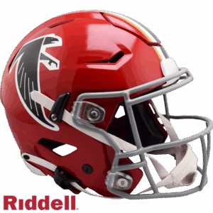 Atlanta Falcons Helmet Riddell Authentic Full Size SpeedFlex Style 1966-1969 T/B