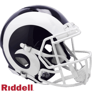 Los Angeles Rams Helmet Riddell Authentic Full Size Speed Style 2017-2019 T/B
