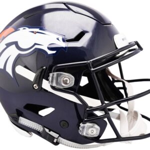 Denver Broncos Helmet Riddell Authentic Full Size SpeedFlex Style 1997-2023 Throwback