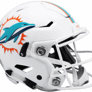 Miami Dolphins Helmet Riddell Authentic Full Size SpeedFlex Style