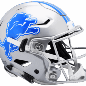 Detroit Lions Helmet Riddell Authentic Full Size SpeedFlex Style 2017-2023 Throwback