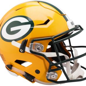 Green Bay Packers Helmet Riddell Authentic Full Size SpeedFlex Style