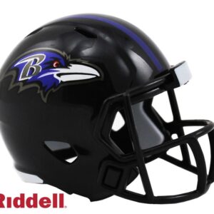 Baltimore Ravens Helmet Riddell Pocket Pro Speed Style