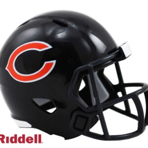 Chicago Bears Helmet Riddell Pocket Pro Speed Style