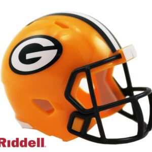 Green Bay Packers Helmet Riddell Pocket Pro Speed Style